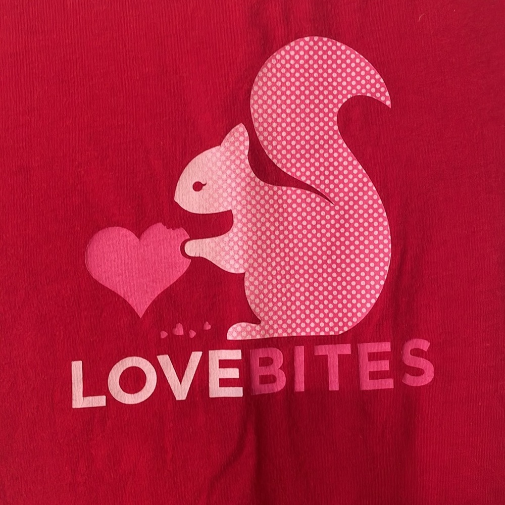 Super cute Valentines or everyday t shirt Sz XS EUC - Picture 2 of 5